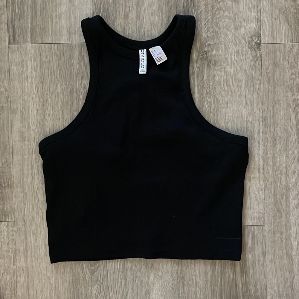 H&M Racer Back Cropped Tank Top - Picture 6 of 7